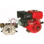 HORIZONTAL TYPE PETROL ENGINE HP. 9 CYLINDRICAL RECOIL STARTER