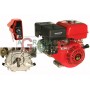 HORIZONTAL TYPE PETROL ENGINE HP. 9 CYLINDRICAL ELECTRIC START