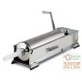 REBER SAUSAGE MACHINE STAINLESS STEEL 2 SPEED KG. 10 WITH GEAR PROTECTION CASE