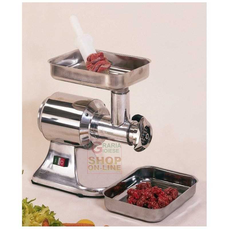 REBER PROFESSIONAL ELECTRIC MEAT MINCER WATT. 1200 TC 12 INOX
