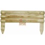 WOODEN FENCE MOD. VAMPIRE CM. 50X30H