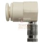 REFRESHING FITTING WITH DRAIN VALVE INCH. 3/8 ART. 3465