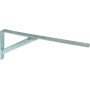 GALVANIZED SHELF BRACKET WITH TWISTED LIGHTNING KG. 200 MM. 50