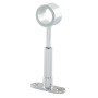 CENTRAL TUBE HOLDER IN ZAMAK FOR CHROME TUBE MM. 18