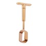 CENTRAL ZAMAK TUBE HOLDER FOR CHROME OVAL TUBE