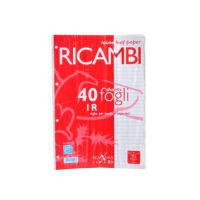 RICAMBI A4 40FG 80GR. RIG.1R 30/30