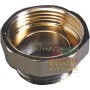 RIDUZIONE IN OTTONE CROMATA PER SIFONE F.1 1/4 - M.1