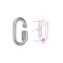 Robur AISI 316 6X57 stainless steel junction links