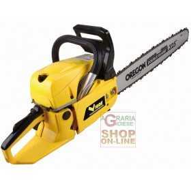 MOTOSEGA VIGOR VMS-50 A SCOPPIO CILINDRATA 48cc CON BARRA CM.