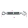 Robur Eye and hook turnbuckles galvanized 1/4 Z / SM6