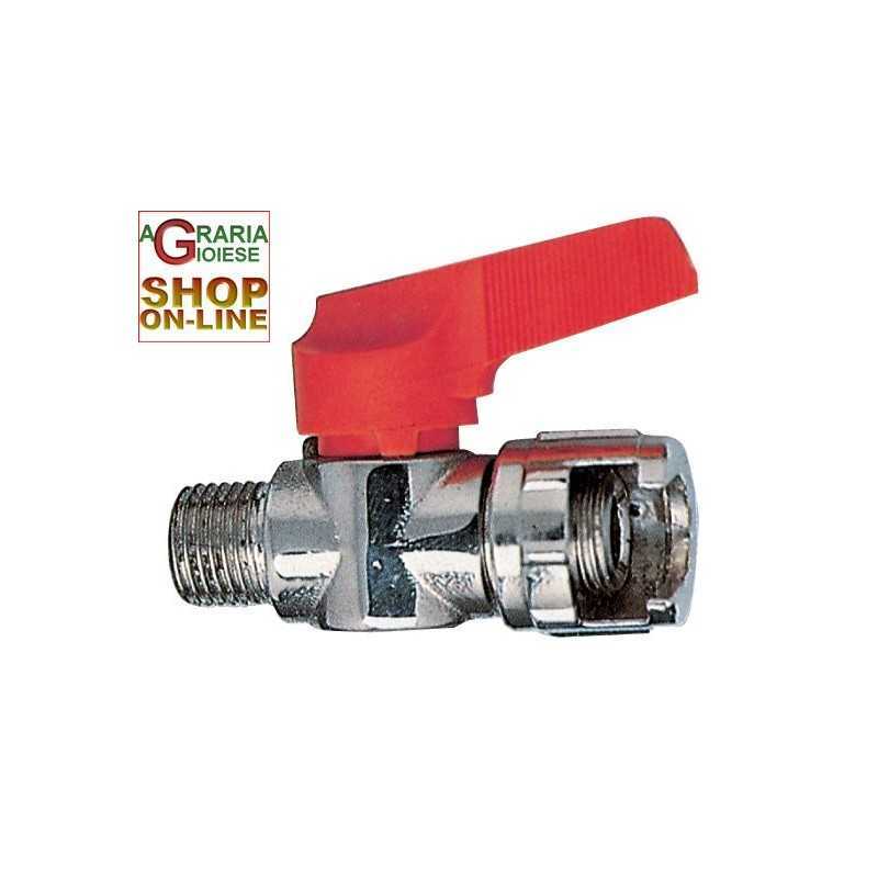 Bradas Rubinetto Di Ricambio Con Attacco 3/4 BSP Per Barile D'Acqua - Compatibile Con Connettori Hozelock (Click-Lock) - 5