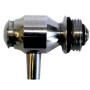 STAINLESS STEEL TAP FOR 1/2 CONTAINER WITH BUTTON
