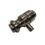 RUBINETTO INOX PER CONTENITORE 3/8 A PULSANTE