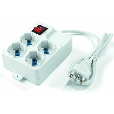 MULTI-SOCKET 4 SCHUKO 10 / 16A + E 3X1 MT. 1.5 ART. 045