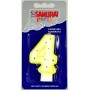 SAMURAI PARTY COMPONIBLE CANDLE N.4