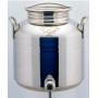 SANSONE STAINLESS STEEL CONTAINER LT. 3 WITH TAP