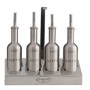 SANSONE STAND 4 POSTI BOTTIGLIE INOX CL. 25