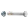 SC METAL SCREWS HEX HEAD 6X 30 WITH NUTS PCS. 15