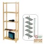 SPRUCE SHELF 5 SHELVES CM.65X30X170H