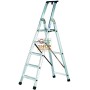 SQUARE ALUMINUM LADDER SECTION 24X50 3 STEPS