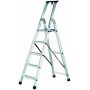 SQUARE LADDER TECNOSCALA ALUMINUM SECT. 24X50 STEPS 6