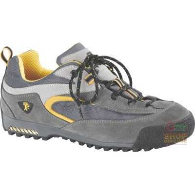 LOW SHOE IN SUEDE SPLIT AND CORDURA NITRILE RUBBER SOLE
