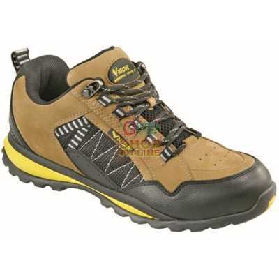 LOW WORK SHOES VIGOR BUFFALO TOBACCO S1P TG. 39 AL 47 ULTRA LIGHT LIGHT