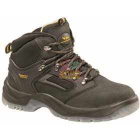 VIGOR SAFETY WORK SHOES IN NUBUCK LEATHER S3 HIGH BLACK TG.