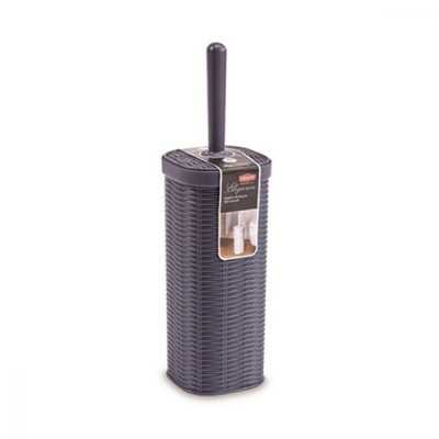 Elegance Blue Navy toilet brush cm. 11,5x11,5x40h.