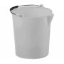 White industrial bucket with spout lt. 17
