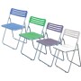 FOLDING CHAIR IN WHITE ABS
