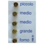 SET 5 METHANE GAS NOZZLES FOR COOKING