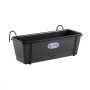 Set Balcone Liberty con supporto in metallo Grafite cm.
