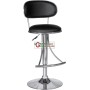 STOOL FOR BANKING COUNTER BLACK URBAN MODEL WITH GAS LIFT
