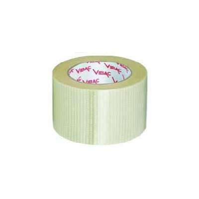 BIDIRECTIONAL TRANSPARENT REINFORCED PACKING TAPE MM. 50x50 MT.