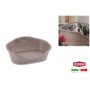 SLEEPER 3 BED FOR SMALL AND MEDIUM DOGS AND CATS TAUPE SIZE cm. 80x55x32h