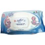Soft soaked wipes baby talc pcs. 72