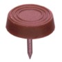 SOTTOSEDIA CON FALSA VITE MARRONE GR. 17 PZ. 10