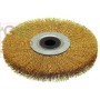 CIRCULAR BRUSH WITH CORRUGATED WIRES HOLE MM. 12 MM. 100X12