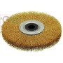 CIRCULAR BRUSH WITH CORRUGATED WIRES HOLE MM. 16 MM. 120X20
