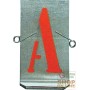 PERFORATED STAMPS 22 LETERS MM. 40