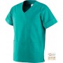CASACCA USO MEDICO IN 100% COTONE COLORE VERDE TG XS XXL 