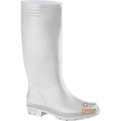 BOOT IN PVC WITH WHITE SOLE TANK WHITE COLOR TG 36 47
