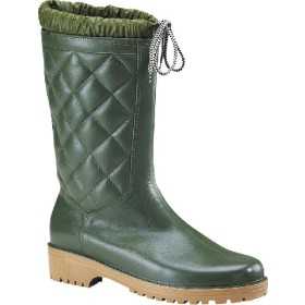 GREEN PVC PADDED BOOTS ANKLE TG. 38 TO 47