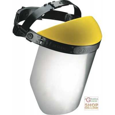 HELMET WITH POLYCARBONATE VISOR