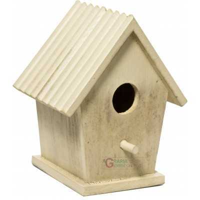 WOODEN HOUSE FOR BIRDS HOTEL MODEL