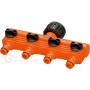 STOCKER FITTING TAP WITH FOUR WAY OUTPUTS WITH QUICK COUPLING
