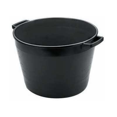 ROUND BOX FOR RUBBLE-MIXING LT. 45 BLACK