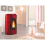 PELLET STOVE KW.20,3 ISIDE IDRO CERAM.BORD.