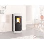 PELLET STOVE KW30 DIADEMA ACS IDRO WHITE